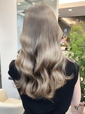 20代30代40代大人可愛い髪質改善カラーヨシンモリ透明感