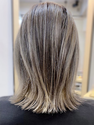 20代30代40代髪質改善カラーミルクティアッシュ韓国ヘア