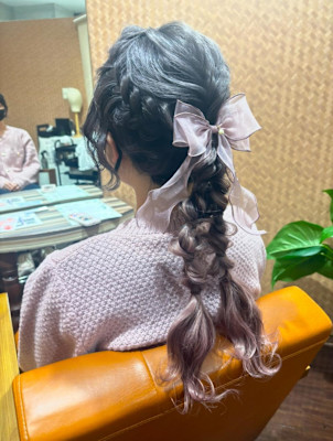 ウィッグアレンジ