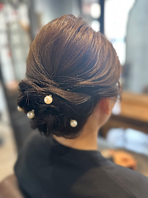 七五三和装ヘアセット