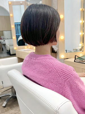 【新井】小顔　丸み　大人ショートヘア♪