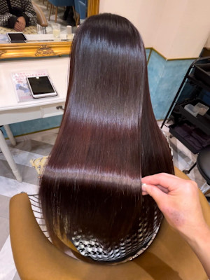 圧倒的美髪！乾かしただけ！☆美髪ボブ/美髪縮毛矯正[北千住]