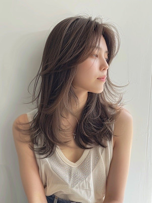 韓国風レイヤースタイル_調布/調布駅