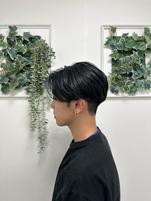 メンズ＋ブルーブラック