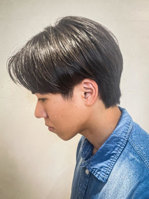 ナチュラルセンターパート【大宮/メンズ/メンズサロン】