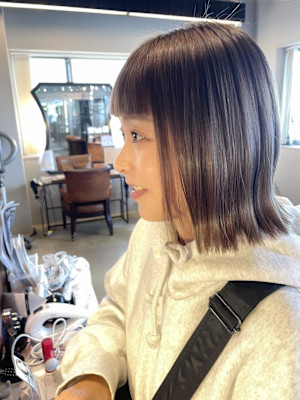 ダブルカラー/ベージュ/ケアブリーチ