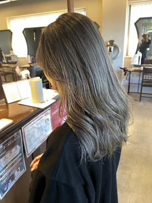 ダブルカラー/ケアブリーチ/グレージュ