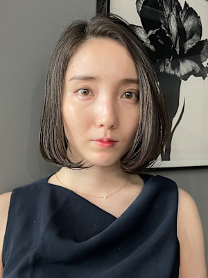 大人柔らかボブ