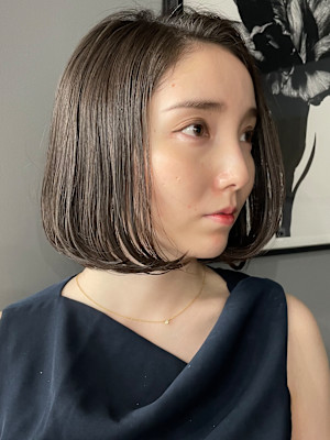 大人柔らかボブ