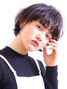 大人柔らかショートパーマ