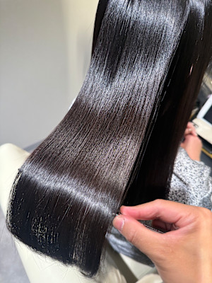 "髪質改善メテオストレートで叶える"地毛艶髪『銀座/個室』