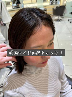 韓国アイドル風チャンモリ