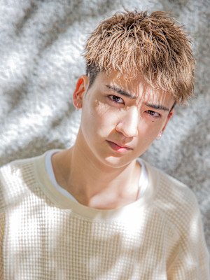 【小久保style】メンズカットツーブロックツイストウルフ