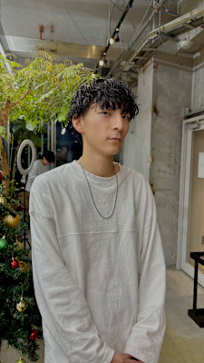 メンズシャドウパーマ