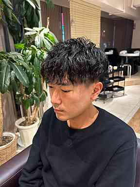 men's　波巻スパイラルパーマ