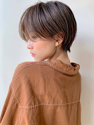 丸みショートボブ