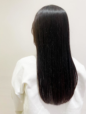 ロング/艶髪/ストレート