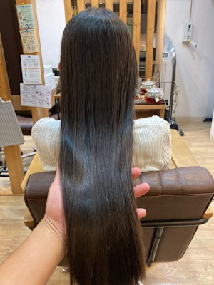 お客様髪質改善データ1523（冬場の髪質改善）