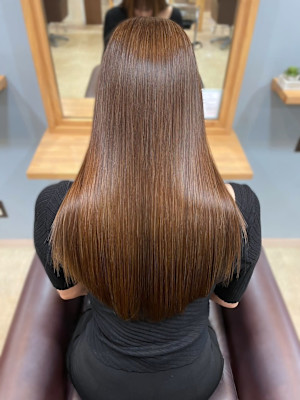 【MICHI 富田店　古作蓮】髪質改善トリートメント　艶髪