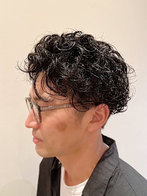 メンズパーマ/ツーブロック/30代/代官山/中目黒/恵比寿