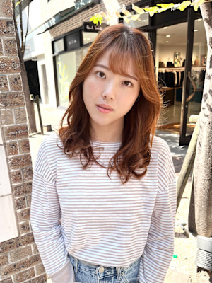 【天神】デジタルパーマ/レイヤー/コテ巻き風/ハイレイヤー