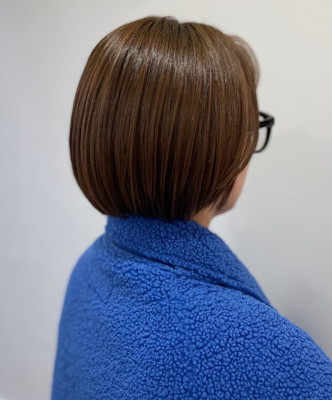 ミニボブ　ショコラカラー