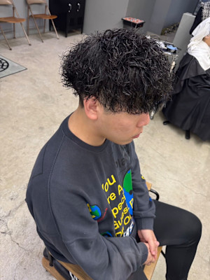 メンズパーマ
