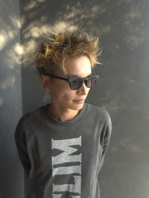 メンズメッシュカラー