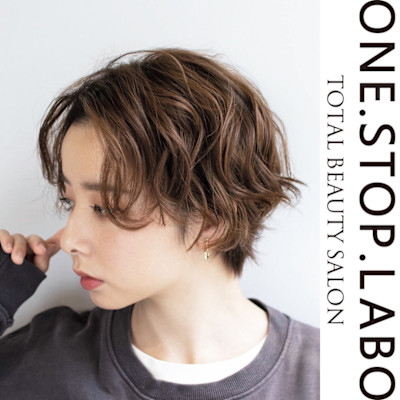 ボブ/外ハネ/暖色/ブリーチなし