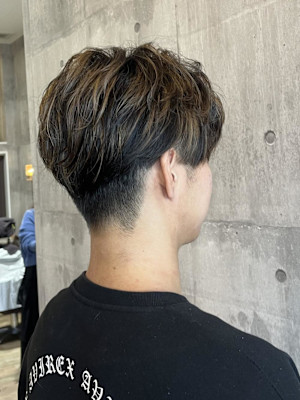 メンズのマッシュショート＊