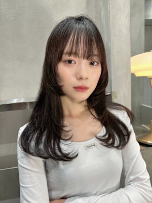 髪質改善ワンカールアッシュブラック*Zina西荻窪