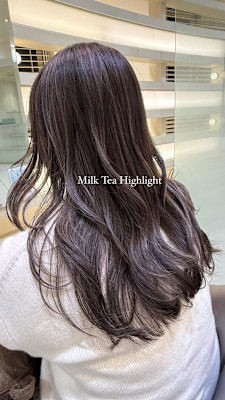 ミルクティハイライト/マロンベージュ/ラベンダーミルクティ