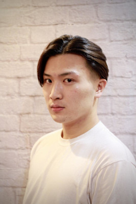 外国人風ツーブロック