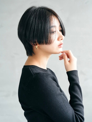 髪質改善黒髪ボブルフ美髪*Zina池袋