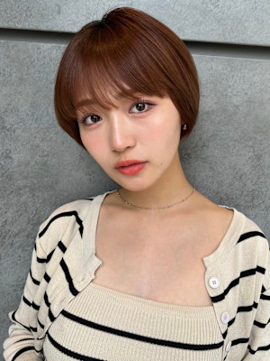 大人可愛いベージュデザインカラー*Zina池袋