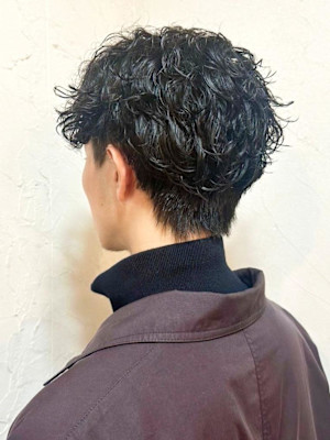 【Reir_下北沢】*メンズスペインパーマ＋刈り上げ*