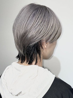 アンブレラカラー／インナーカラー/逆インナー／メンズカット