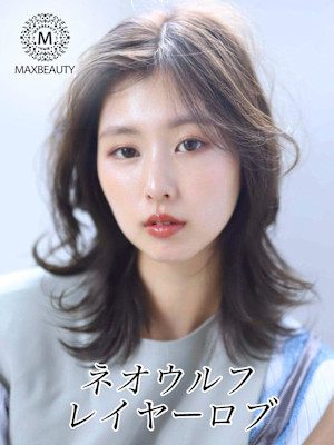 くびれネオウルフレイヤーロブ☆銀座/東京駅