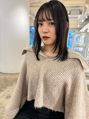 【天神赤坂】20代30代/レイヤー/前髪あり/ボブ