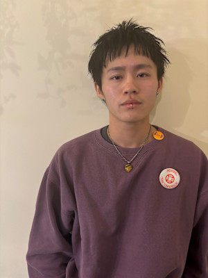 ピンパーマショート