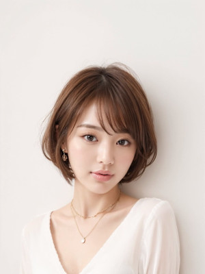 耳かけ / 丸みショート