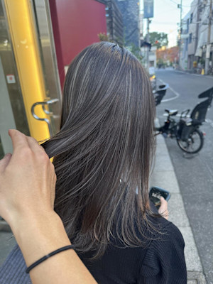 白髪ぼかしハイライト【錦糸町北口】