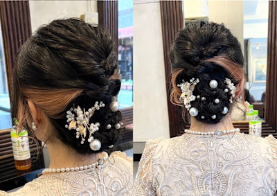 【パーティー・忘年会・新年会・初詣】 特別の日のヘアーセット