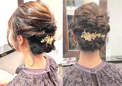 【パーティー・忘年会・新年会・初詣】 特別の日のヘアーセット