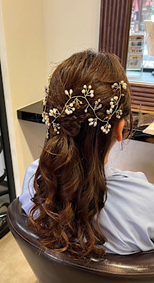 【パーティー・忘年会・新年会・初詣】 特別の日のヘアーセット