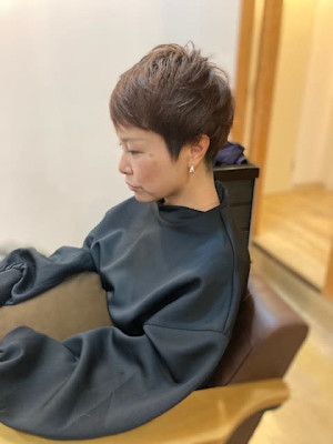 お客様髪質改善データ1527（ベリーショート）