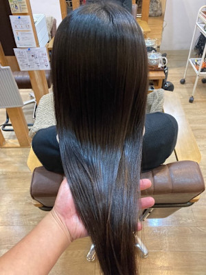 お客様髪質改善データ1530（酸熱ストレート）