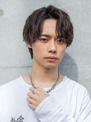 【小久保style】メンズカットツーブロックツイストウルフ