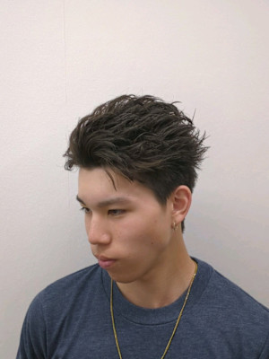 かきあげ風スパイキーショート