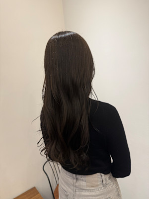 池袋/カラー/髪質改善/グレージュ/暗髪